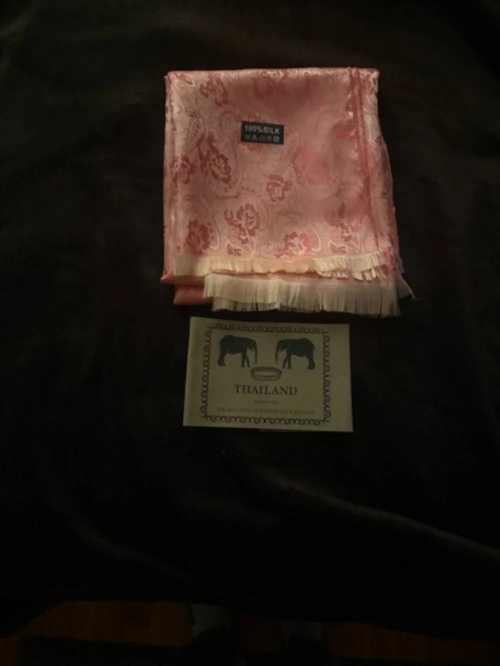 Pashimlma 100% Silk Scarf Thailand